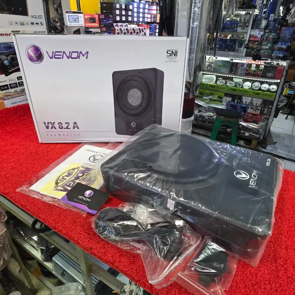 Subwoofer Kolong Aktif VENOM VX 8.2 A