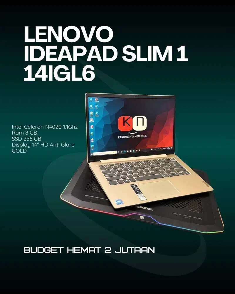 Lenovo Ideapad SLim 1 14IGL6 Intel Celeron N4020 Ram 8/256GB 14inch