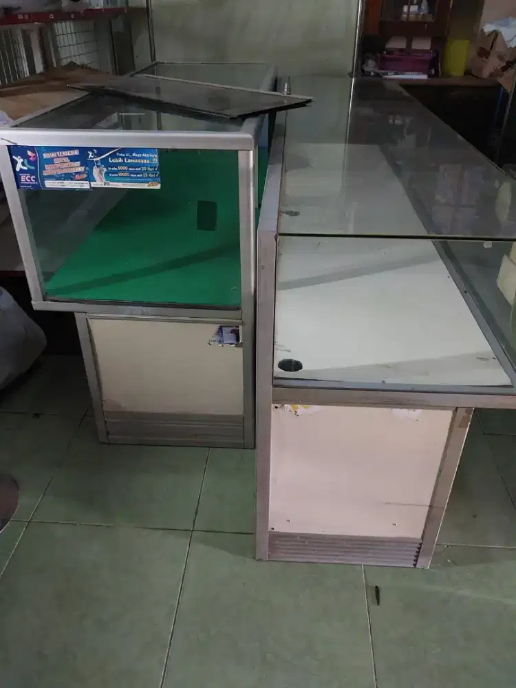 Etalase Konter Siap pakai