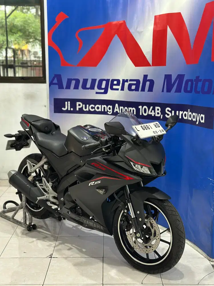 Yamaha R15 V3 155cc Th. 2018 Km 4Rb Anugerah Motor Pucang