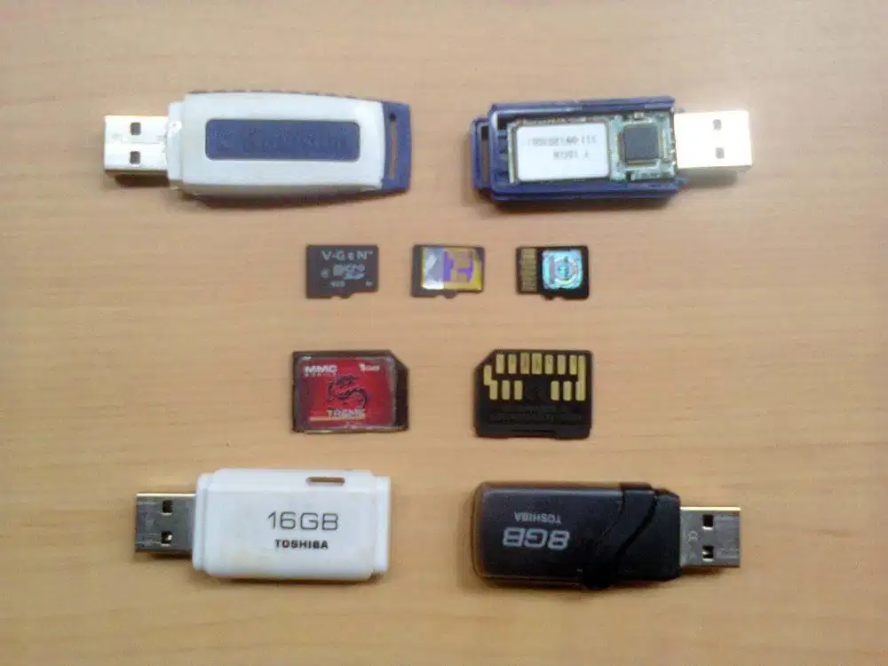 Recovery data hilang di flashdisk, memory card dan hardisk