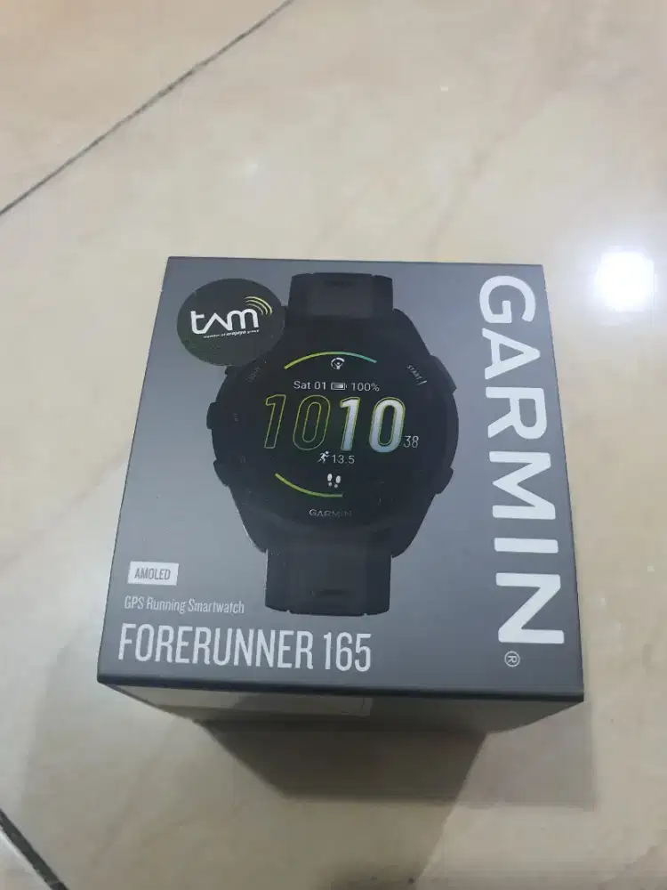 Garmin forerunner 165 garansi tam 2 tahun