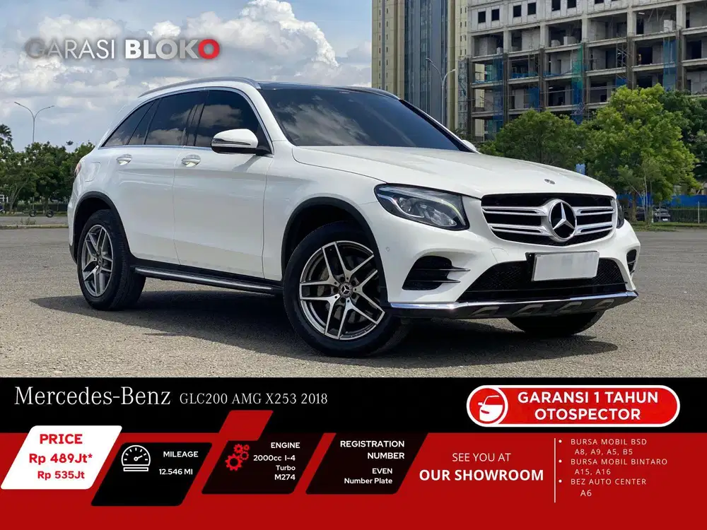 (Odo 12rb) Mercedes Benz GLC200 AMG X253 2018 / 2019