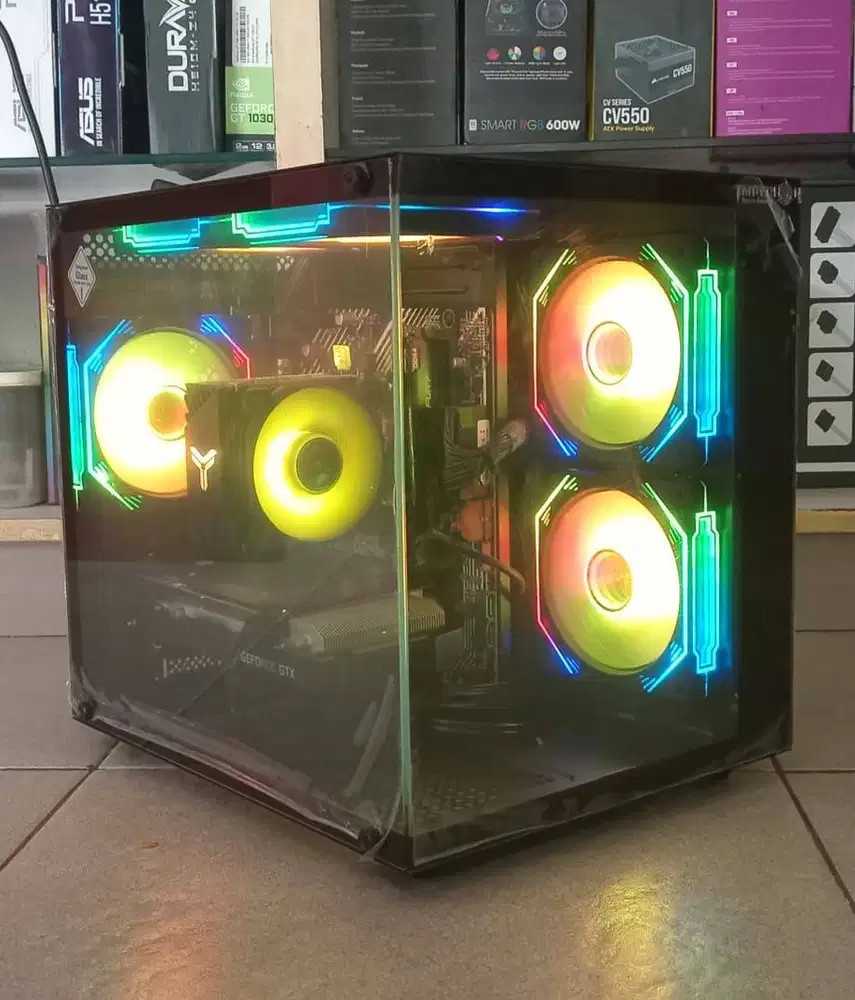 PC Gaming Intel Core i5 Gen10 (Gaming, Desain Grafis, Editing Foto/Vid