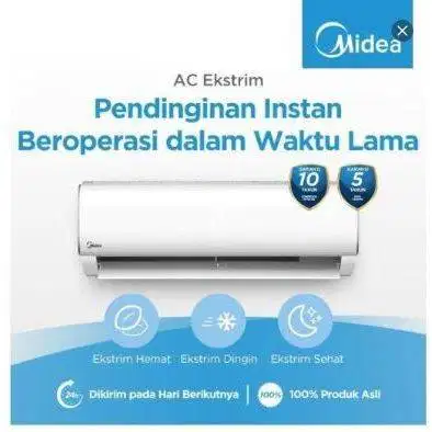 MIDEA AC Standard 1,5 pk MSFC12CRN Free Kirim Cikampek Karawang