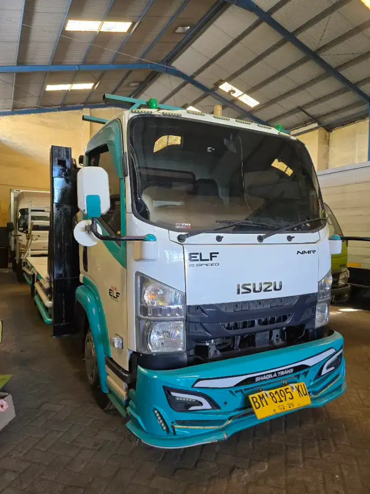 FS Isuzu NMR81 150PS Bak Besi Towing 2022 Pmk 2023 Gardan Besar 6.5