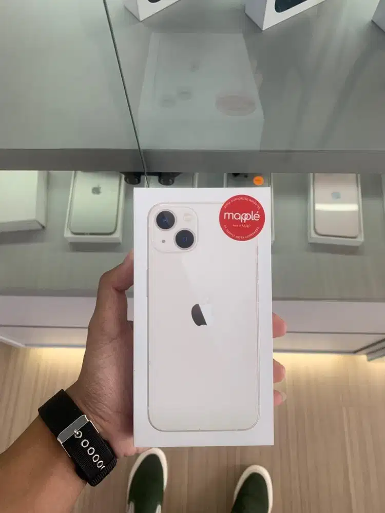 Ready iphone 13 new 128gb starlight