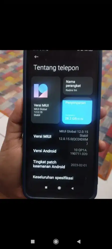 Redmi 9a lagi bu