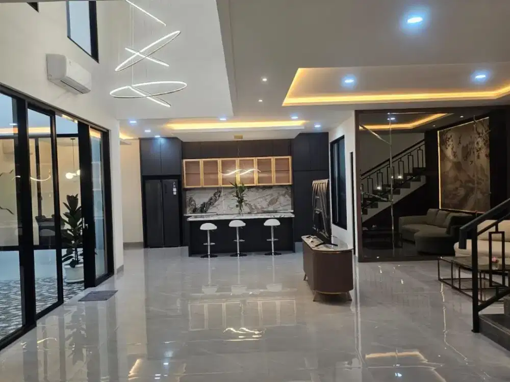 Dijual Rumah Baru Full Furnished American Classic Cluster Harmoni Alam Sutera