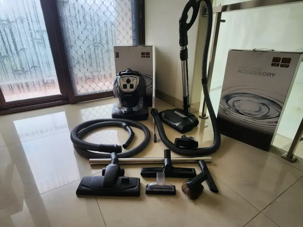 Dijual vakum cleaner merk Vivenso (made in german, original) fullset