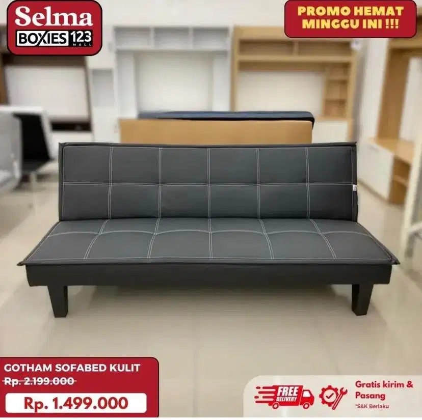 Gotham sofabed kulit