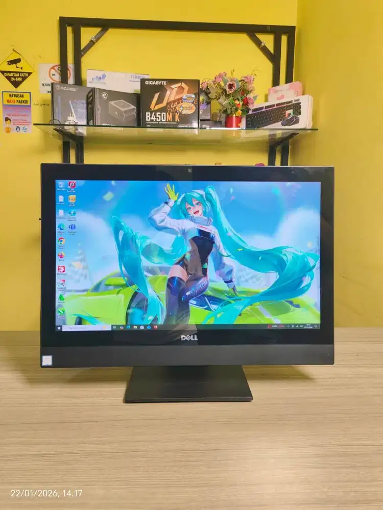 PC all in one dell optiplex 5250 touchscreen