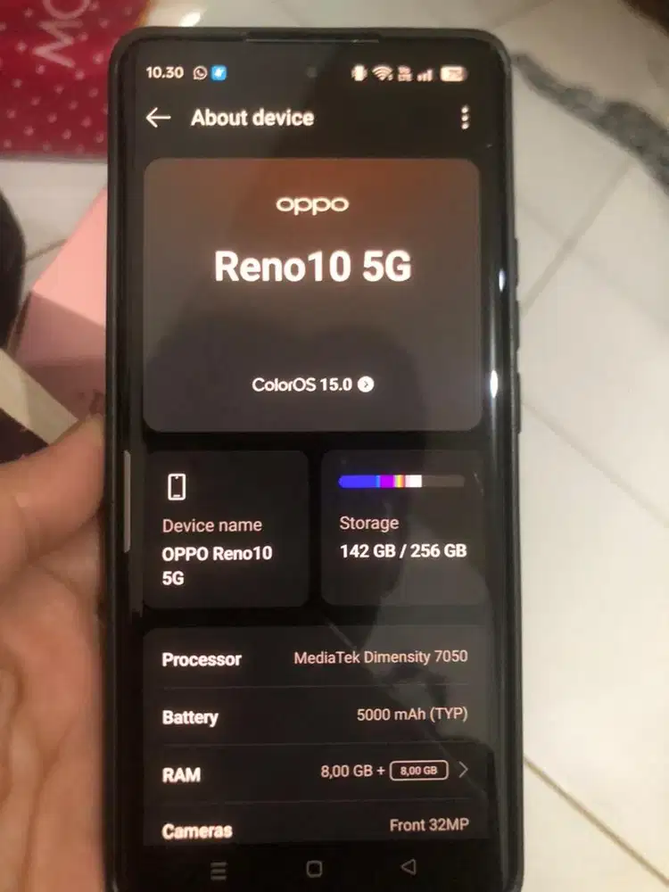 Oppo Reno 10 5g 256Gb