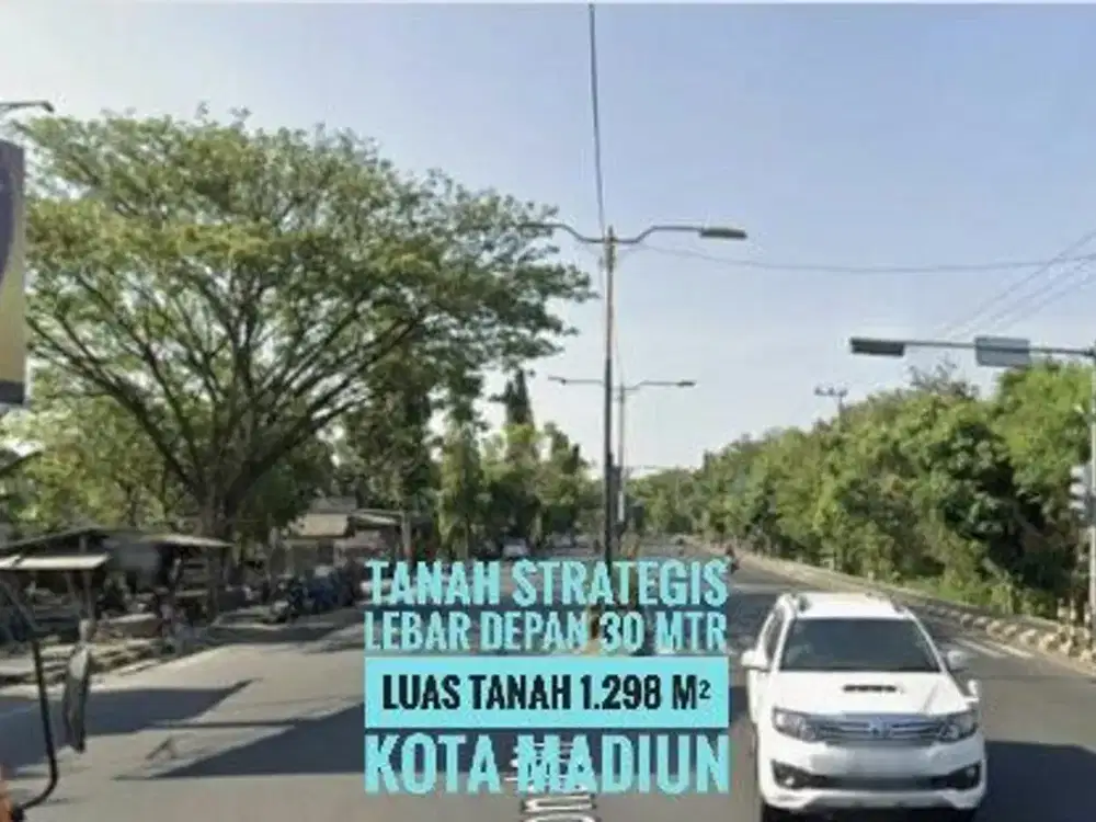 (H) Dijual Tanah LD 30 mtr, Per3an Ringroad-Urip Sumoharjo KOTA MADIUN Lokasi Prospektif