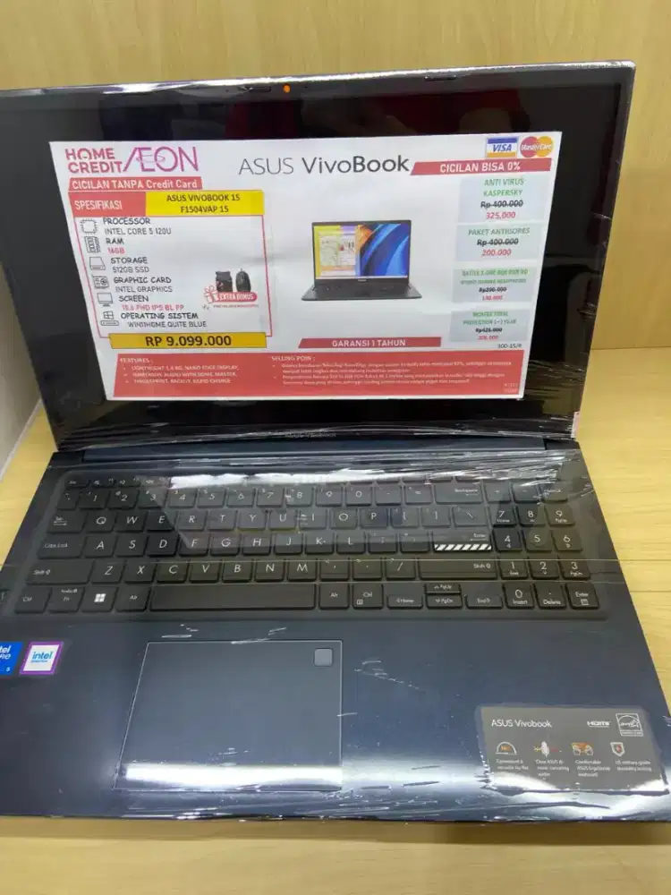 PROMO CICILAN BUNGA 0% ASUS VIVOBOOK 15 F1504VAP 15