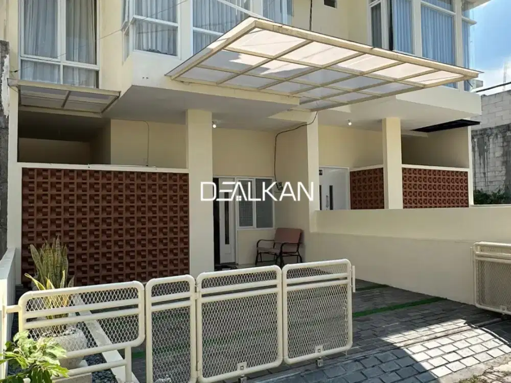 For Sale Villa Bangunan Baru Semi Furnised