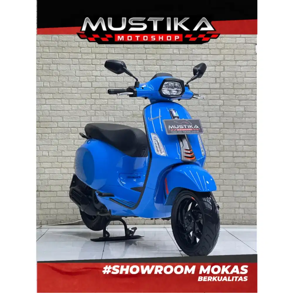 Odo 9rb Istimewa!!Vespa Sprint S ABS 2024 N asli Spido TFT-Mustika