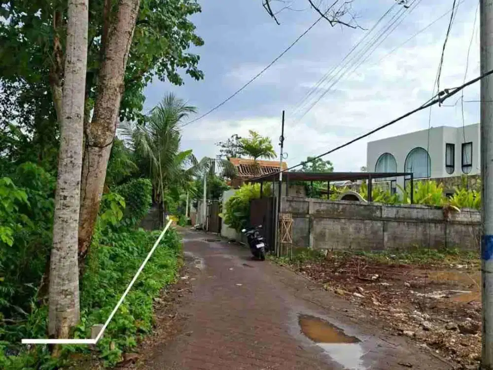 Di jual tanah bagus di Ungasan lingkungan villa sangat cocok untuk komersil