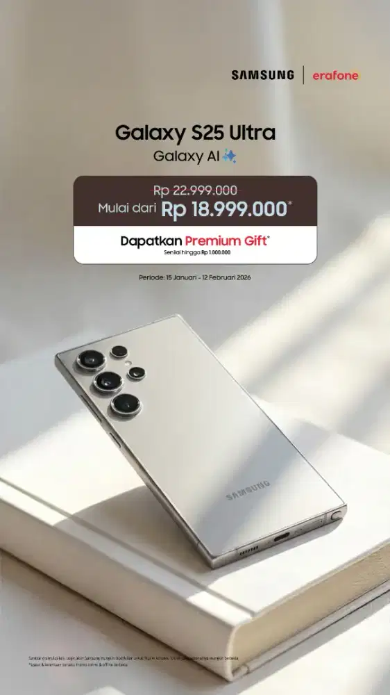 SAMSUNG GALAXY S25 ULTRA FREE SPESIAL GIMMICK SAMSUNG AWAL TAHUN