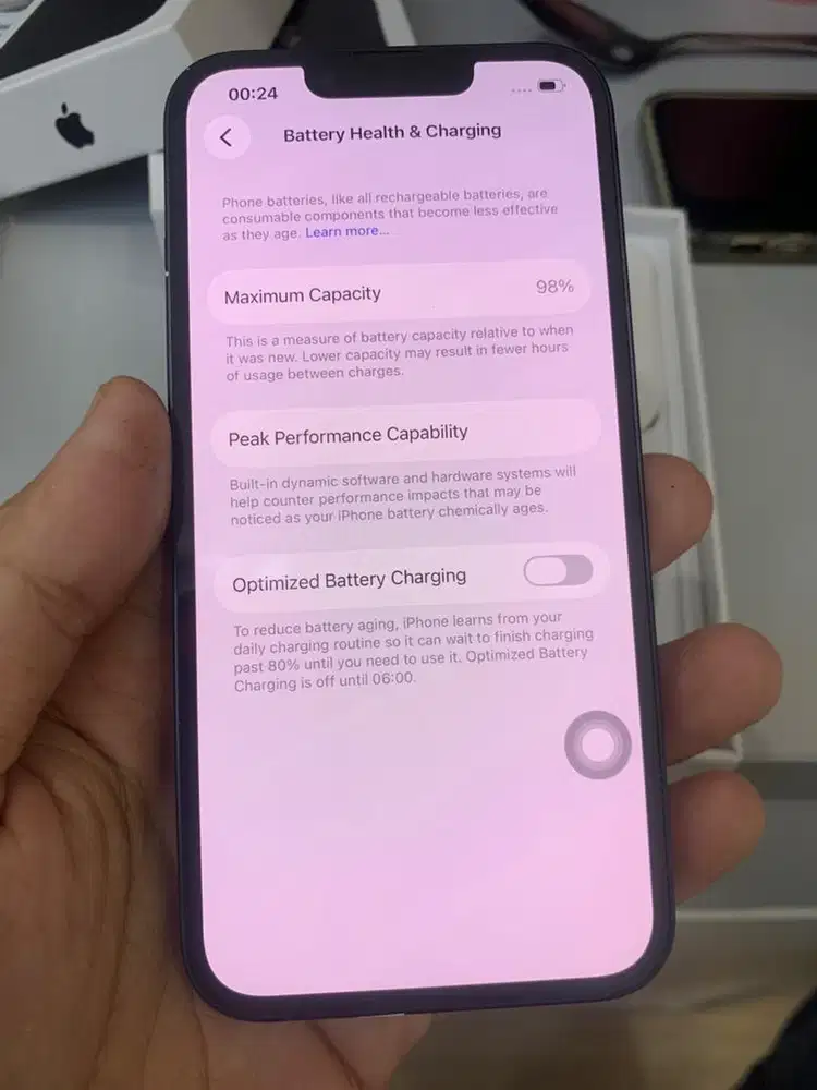 Iphone 13 128GB Second all operator