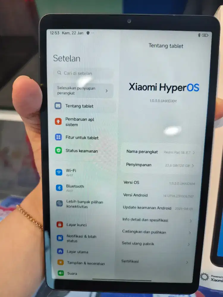 TAB XIAOMI REDMI PAD SE 8.7 MULUS, NO MINUS Grns resmi 6bulan