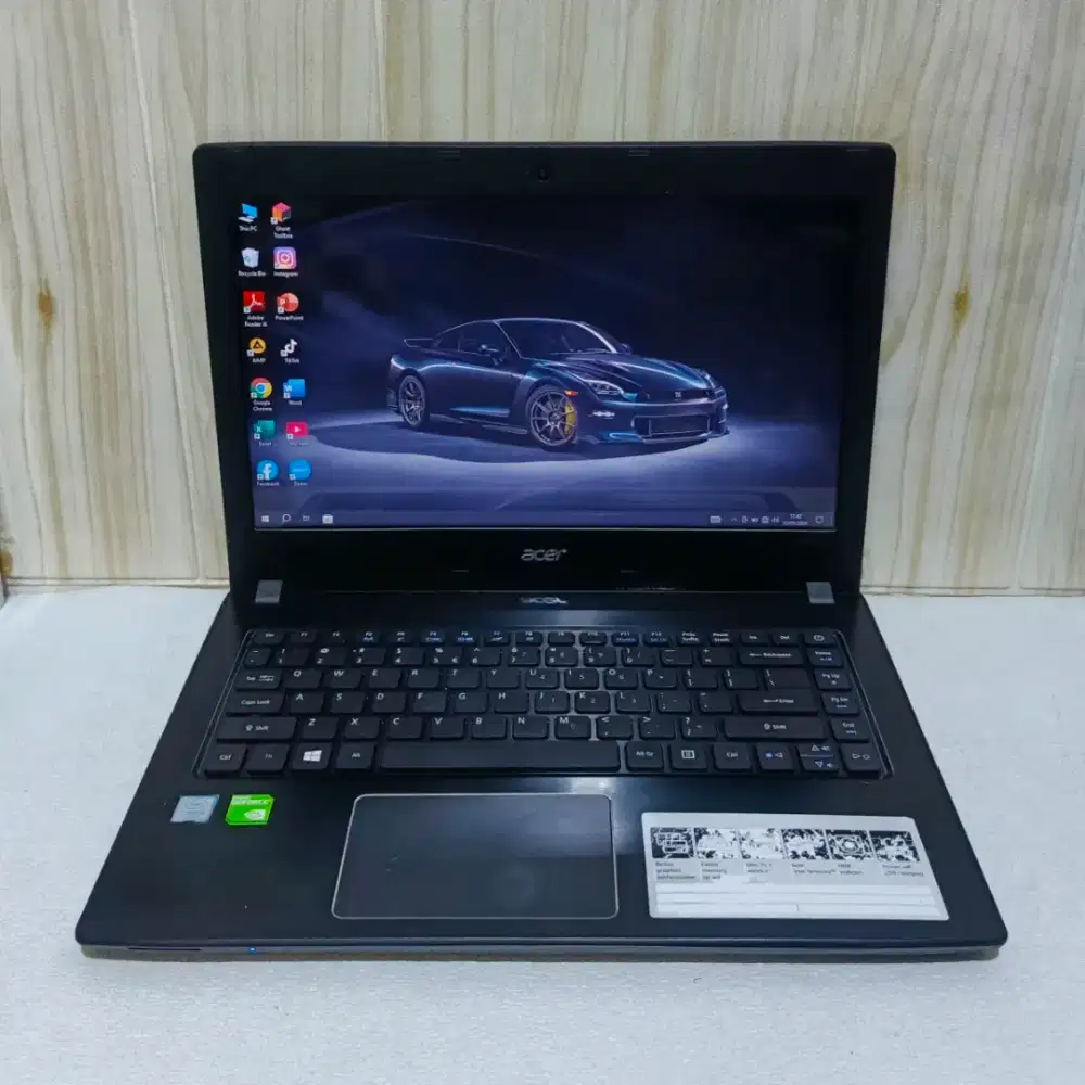 Acer Aspire E5-475G Dual VGA NVidia core.i5 gen7 Gaming & editing