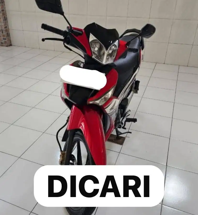 Di Cari Supra X 125 Double Disk DD Tahun 2011 Ke Atas Supra X 2013