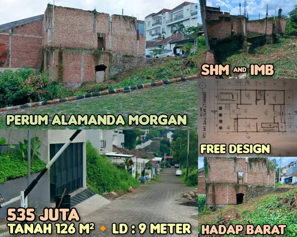 Tanah Siap Bangun Cluster Alamanda Mangunharjo Tembalang Semarang