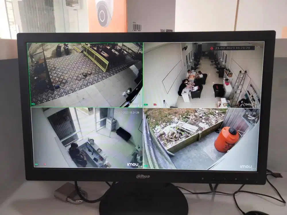 PAKET PASANG CCTV DAHUA 2MP AUDIO SUARA 8 KAMERA BERGARANSI RESMI!!