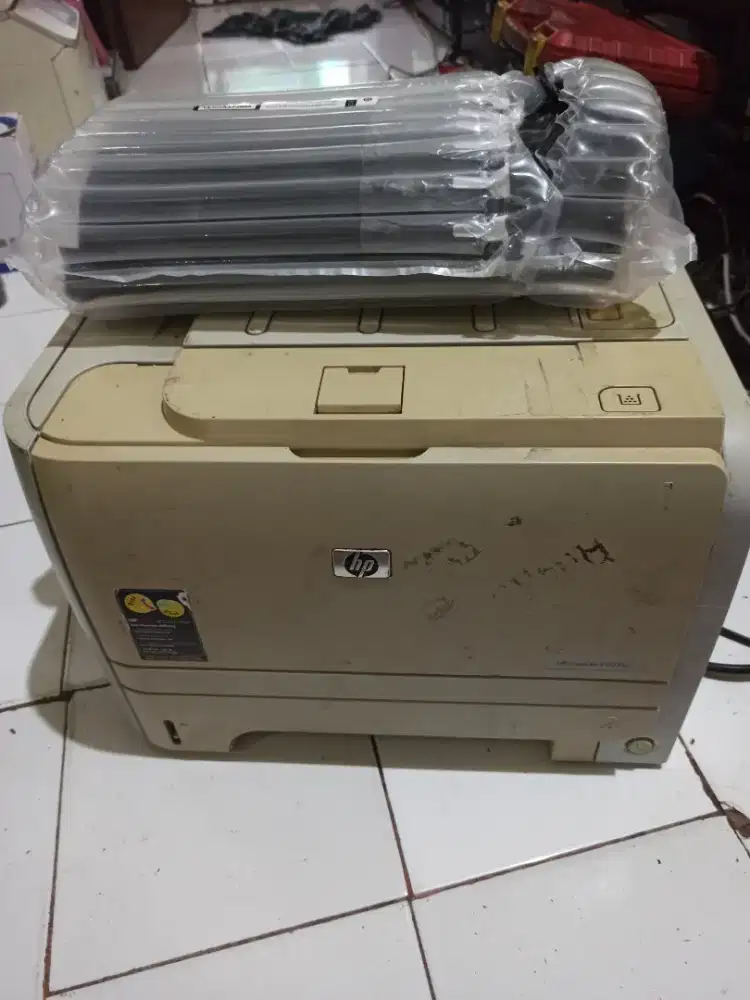 hp LaserJet p2035n printer LaserJet mono toner baru normal siap pake