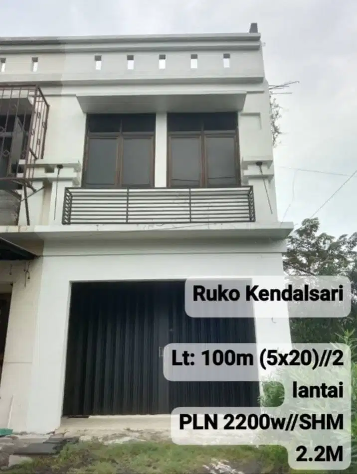Dijual Ruko Kendalsari RK Nirwana Eksekutif Rungkut Surabaya