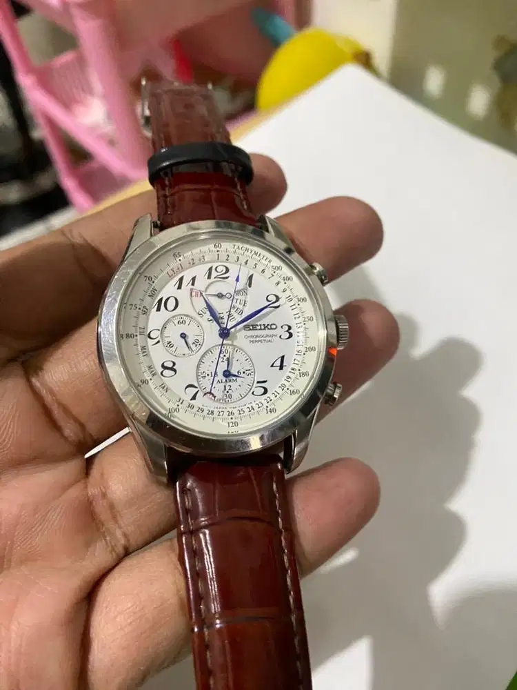Jual Jam Tangan Pria Seiko Chronograph ori