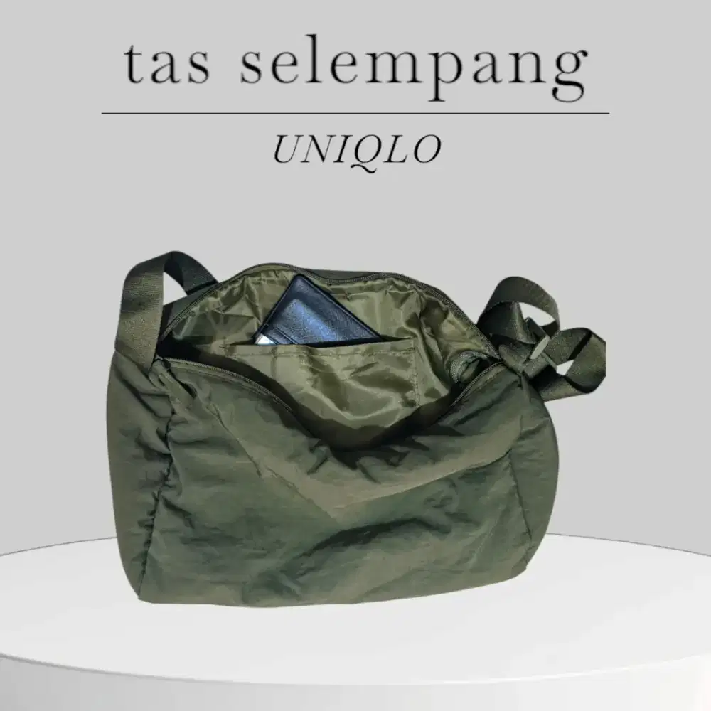 tas selempang uniqlo