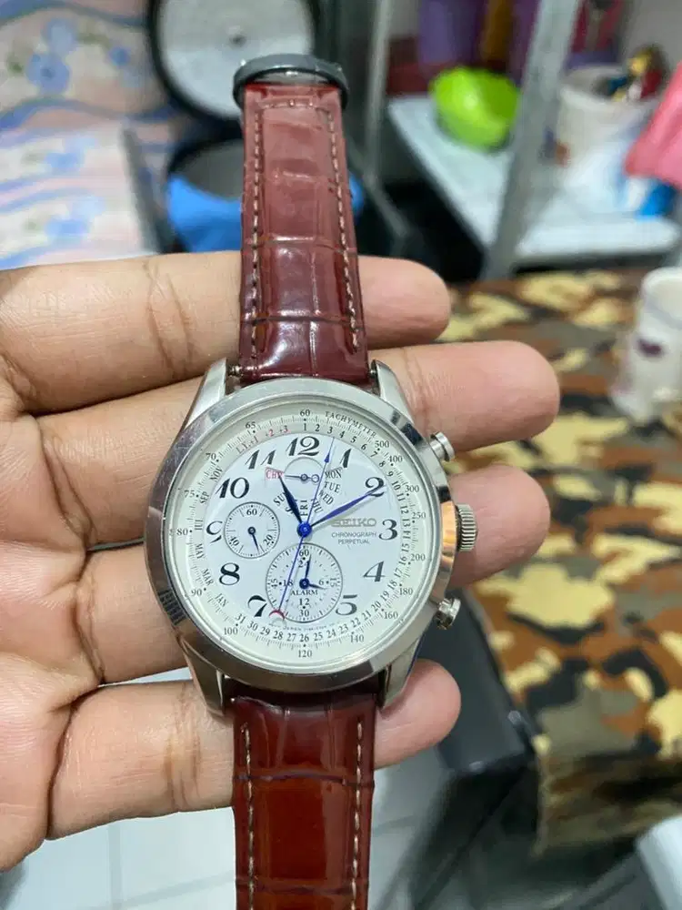 Jual Jam Tangan Pria Seiko Chronograph ori