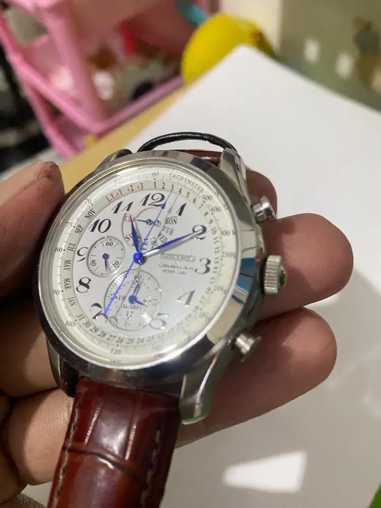 Jual Jam Tangan Pria Seiko Chronograph ori