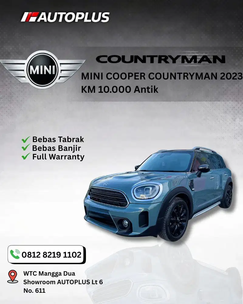 [KM.10rb] MINI  COOPER Countryman 1.5 AT 2023