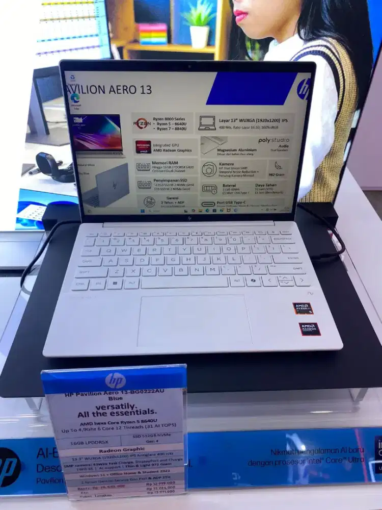 HP PAVILION 13 || KREDIT DP 0 FREE 1X CICILAN