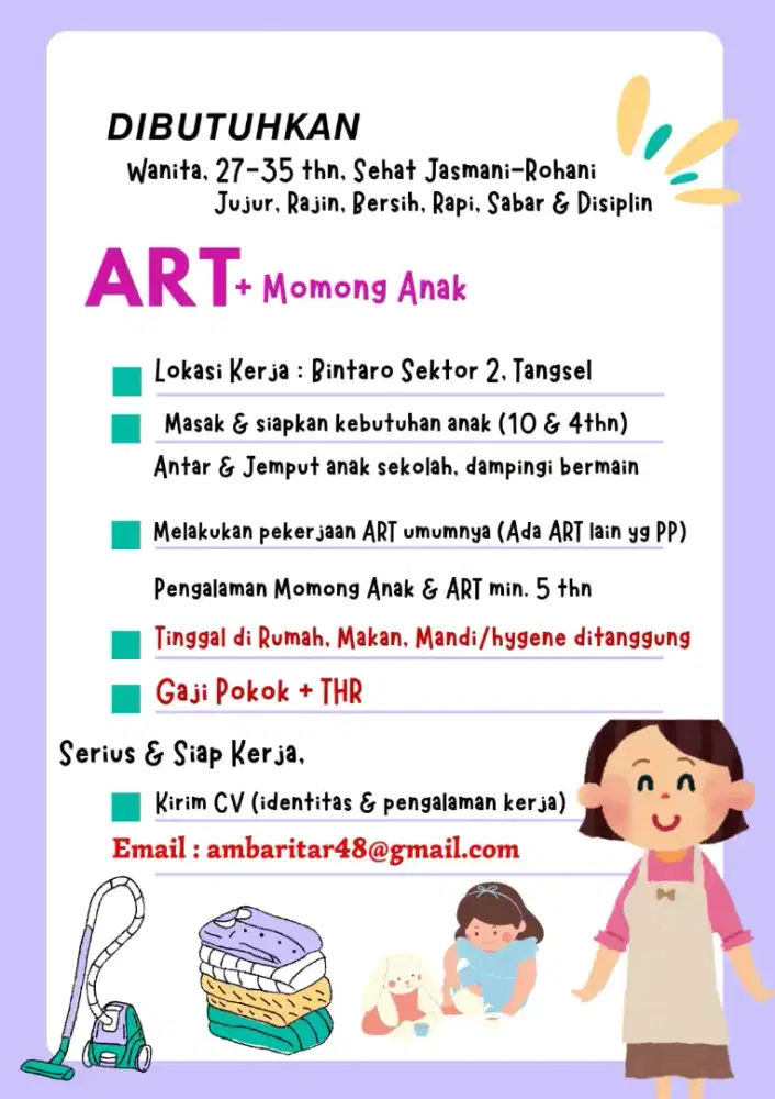 ART & Momong Anak