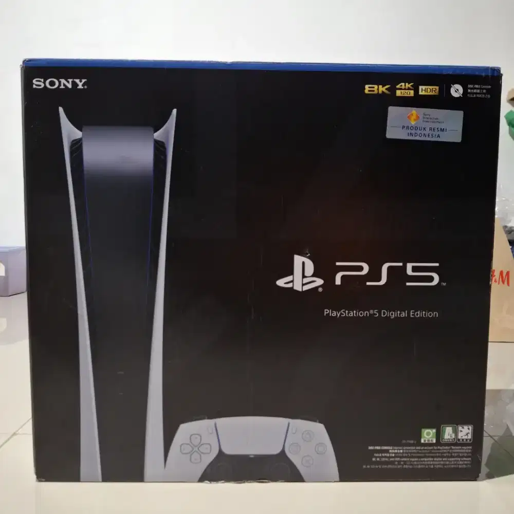 SONY PLAYSTATION 5 PS5 DIGITAL EDITION MULUS JARANG PAKAI BU CEPAT