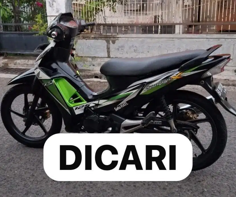 Di Cari Supra X 125 Double Disk DD 2011 Ke Atas Supra X 2013