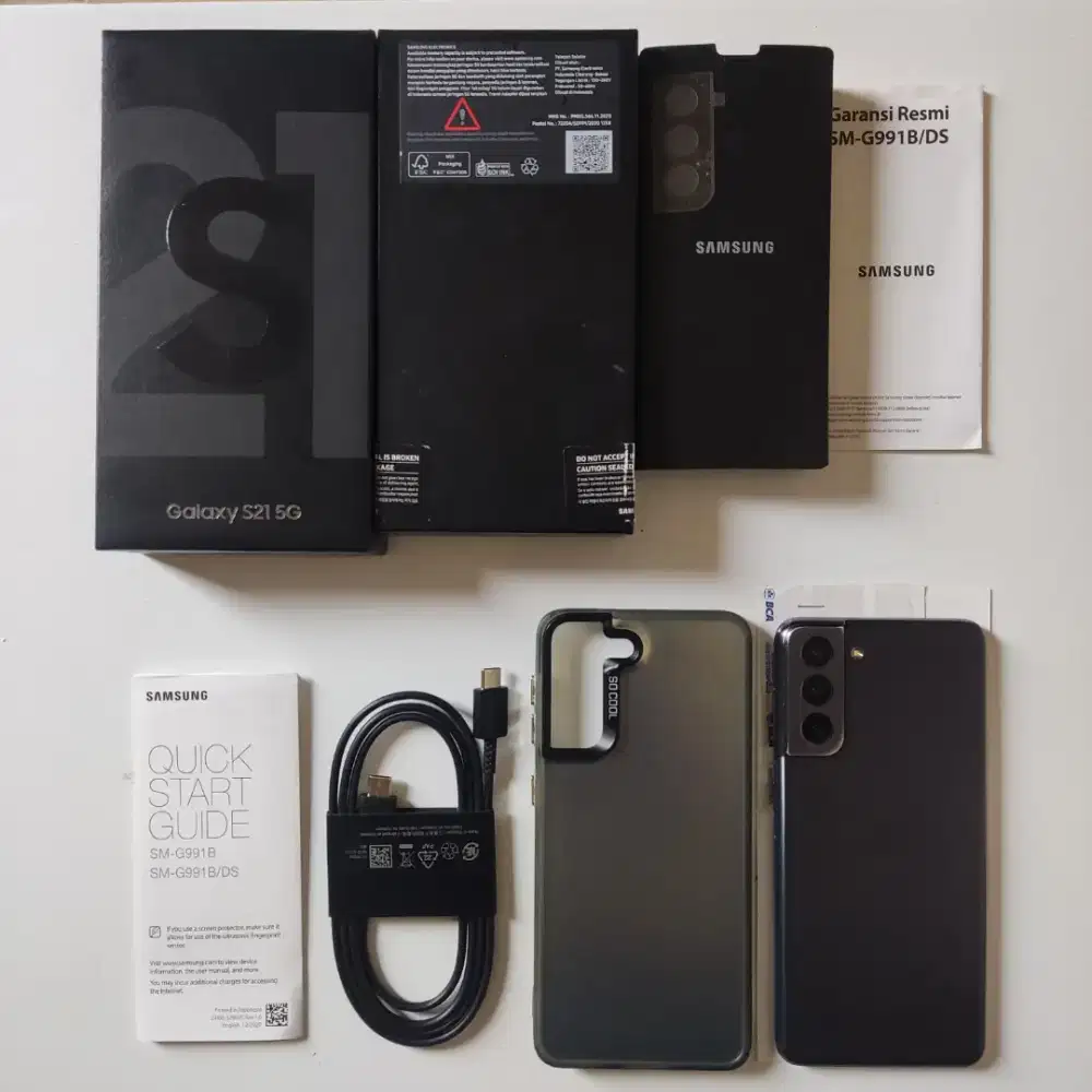 Samsung S21 5G Fullset Resmi