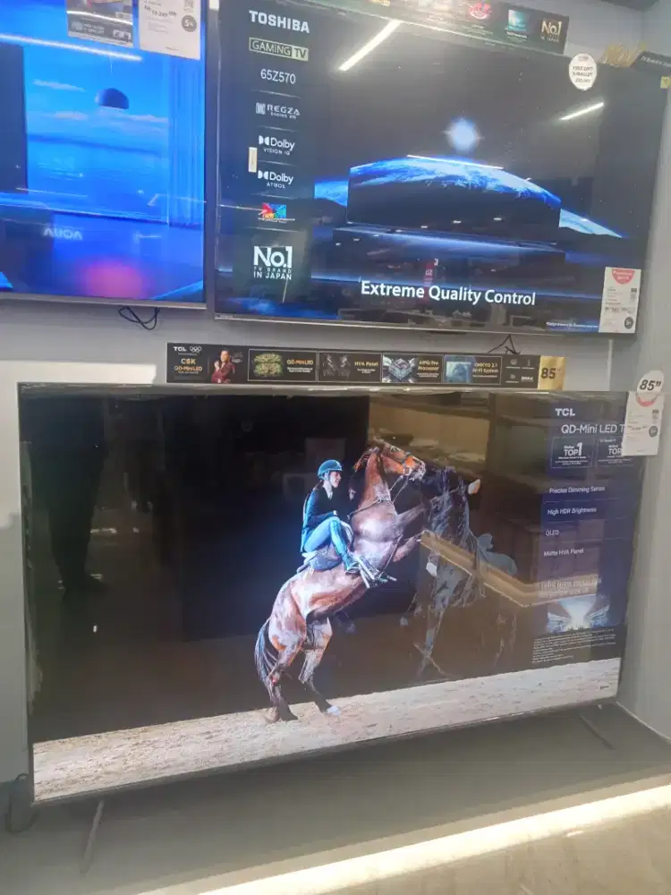 55-115inc tv TCL promo Ahir tahun