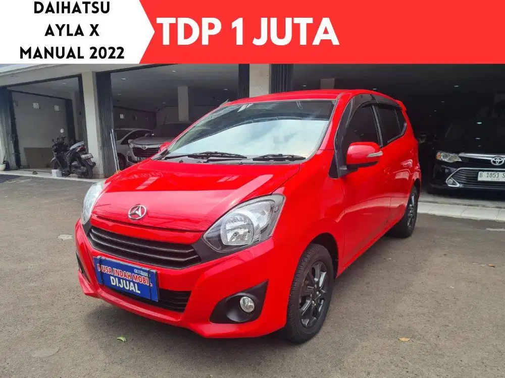 CICILAN RINGAN Daihatsu Ayla X MANUAL 2022