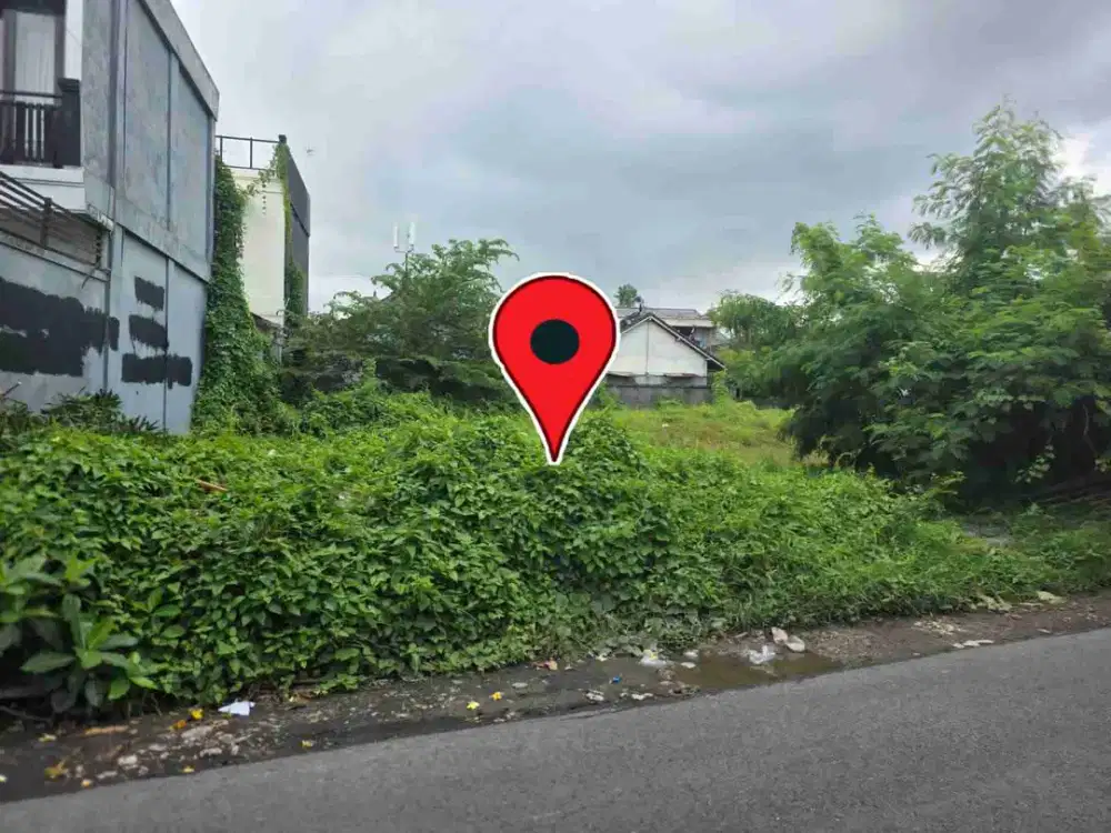 tanah bagus pinggir jalan cocok untuk usaha dan villa