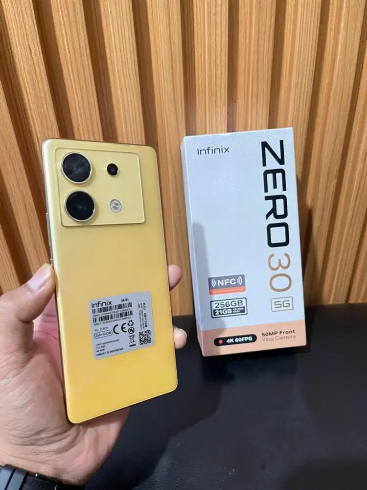 infinix Zero 30 5G 12+9/256GB Fullset