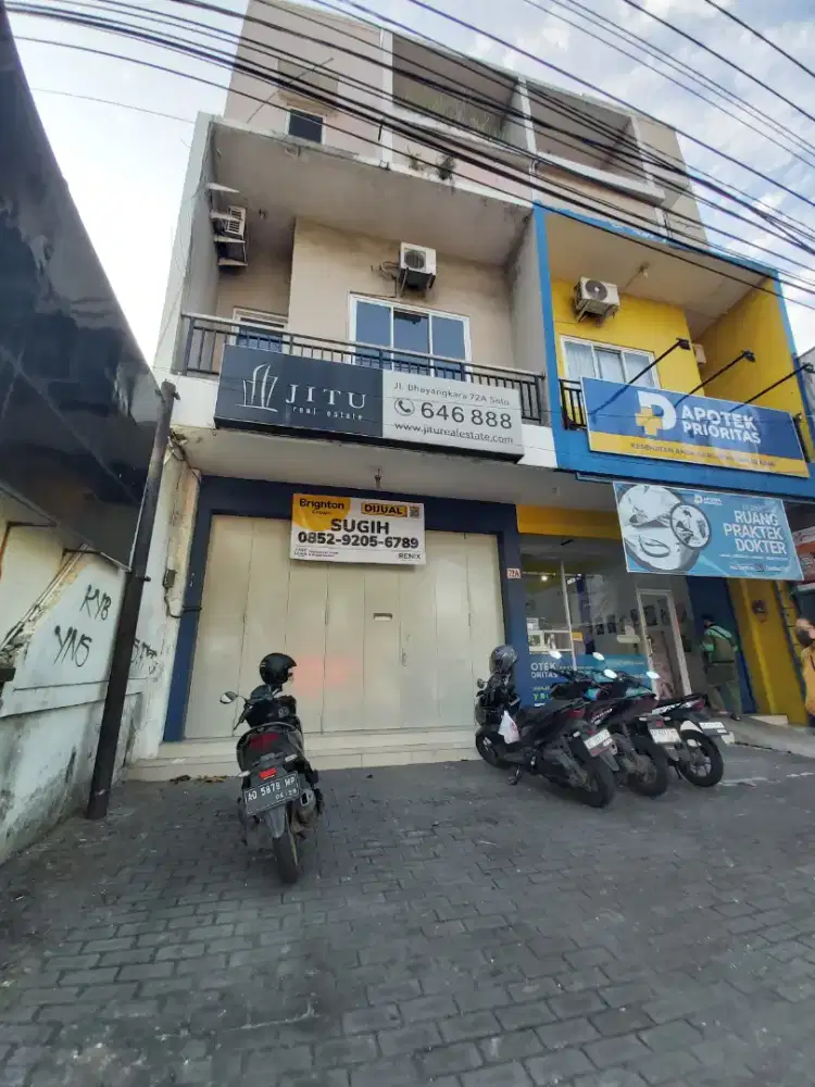 Dijual / disewakan Ruko Bayangkara