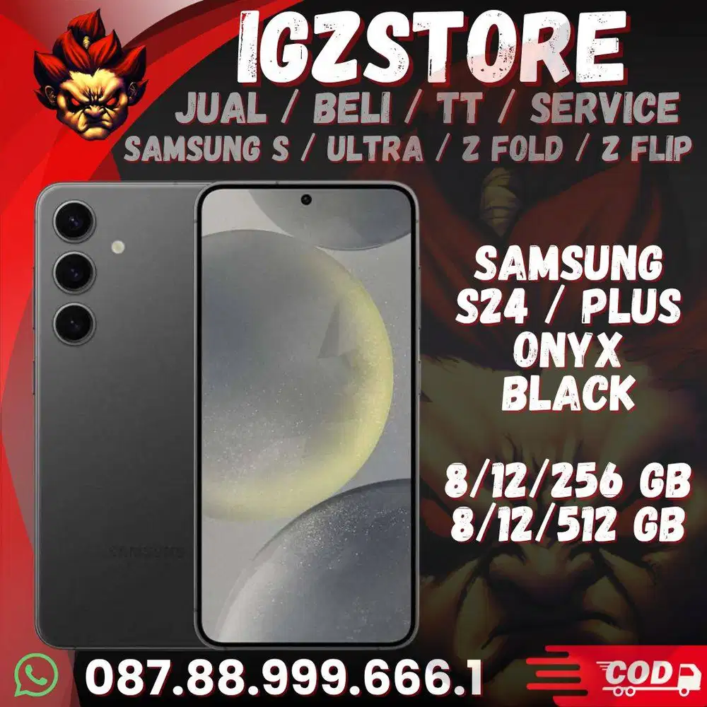 Samsung S24 / Plus 8/12 256/512gb SEIN Fullset Super Mulus No Minus