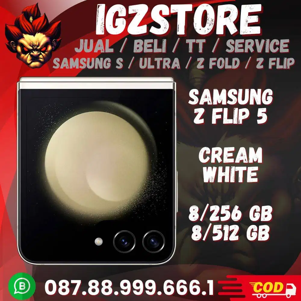 Samsung Z FLIP 5 256/512 Mulus FULLSET No Minus Siap Pakai