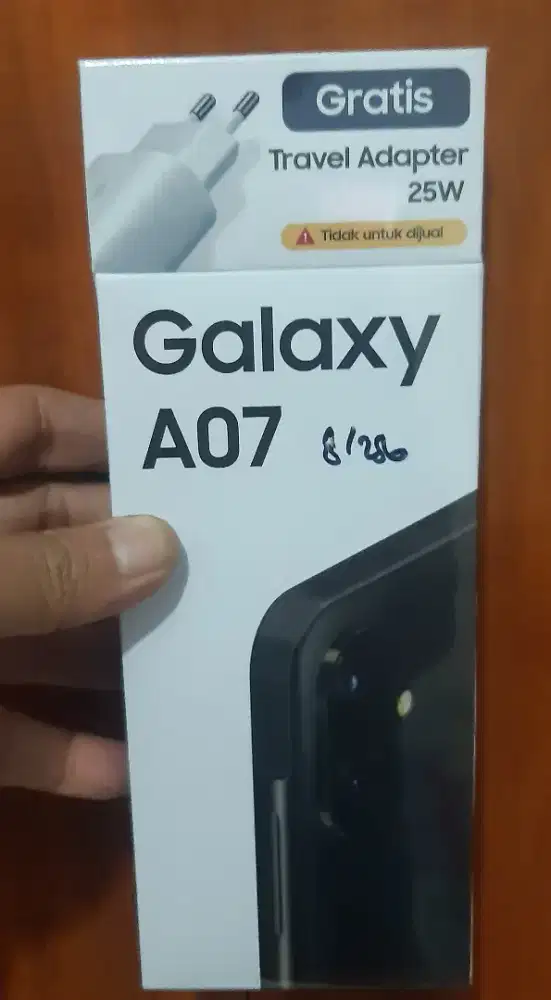 Dijual hp samsung type A07 8/128 kondisi baru
