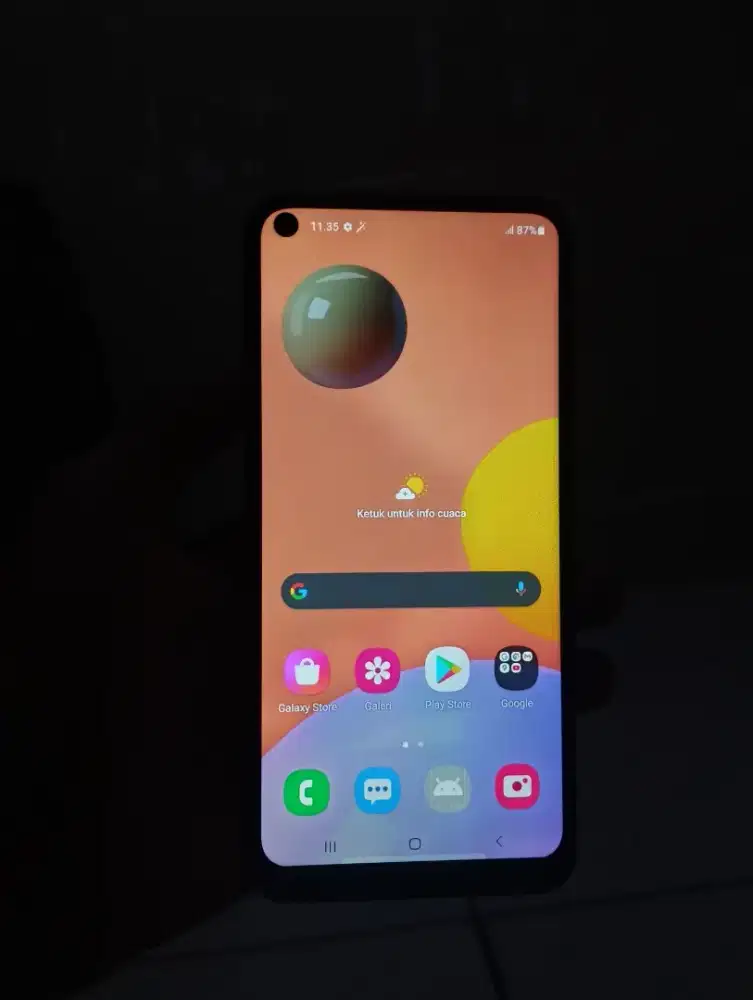 samsung A11 ram 3/32 pemakian aja hp+casan 600